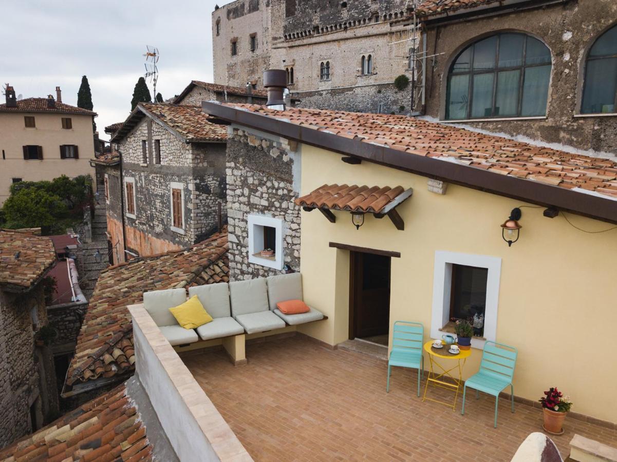 Aurora Medieval House Sermoneta Ngoại thất bức ảnh